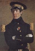 Jean Francois Millet Portrait of Navy Sweden oil painting artist
